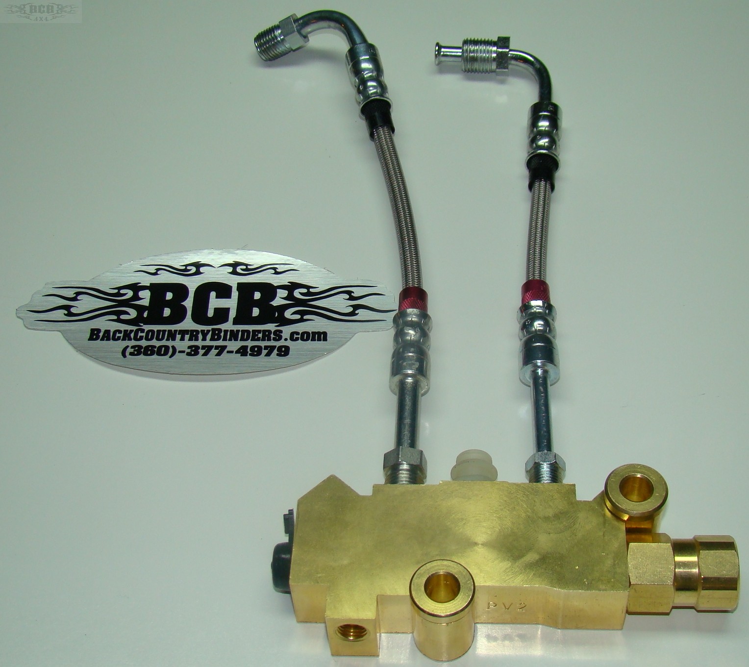 Scout 2 Combination Valve Lines, Master Cylinder lines, Stainless Steel
