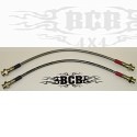 BCB Stainless Steel Braided Brake Line for Scout 2  DRUM - (2.5"-5" lift )