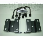 Universal Hidden U-bolt plate rear kit.