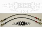 Scout 2, Traveler, and Terra SS braided brake line 1972-1974.5 DRUM